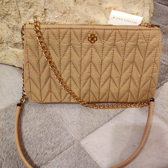 Ann Taylor quilted bag. Brand new with tag. - Picture 1 of 8